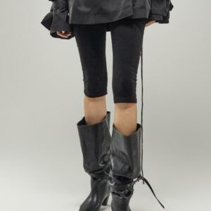 P3925 Zipper Slim Leggings