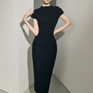 D9640 Cap Sleeve Dress